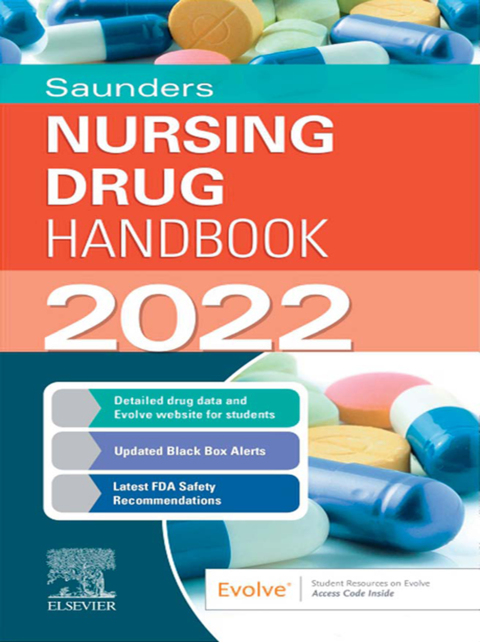 Cover image for book Saunders Nursing Drug Handbook 2022