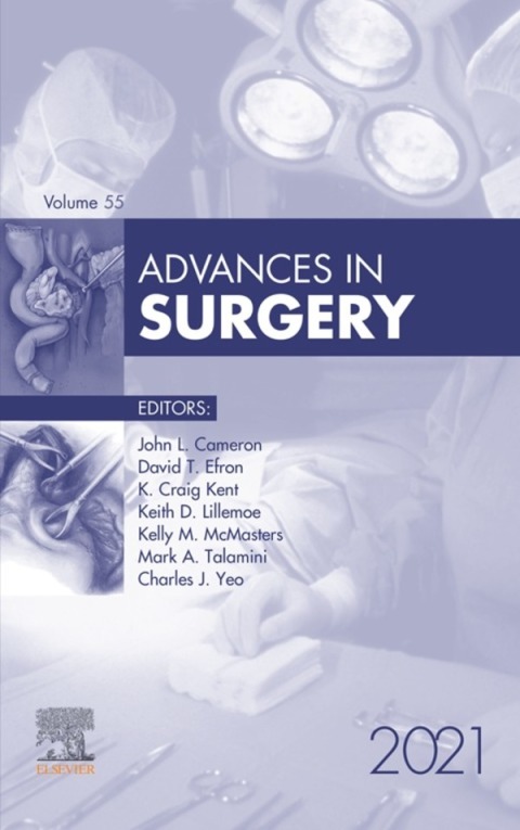 Cover image for book Advances in Surgery 2021
