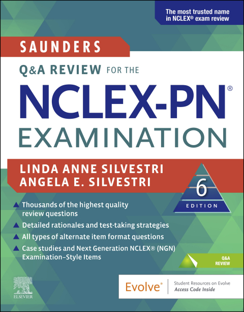 Cover image for book Saunders Q & A Review for the NCLEX-PN® Examination