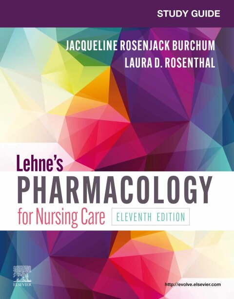 Cover image for book Study Guide for Lehne's Pharmacology for Nursing Care