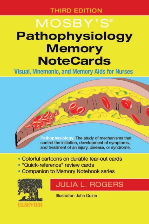 Cover image for book Mosby's® Pathophysiology Memory NoteCards