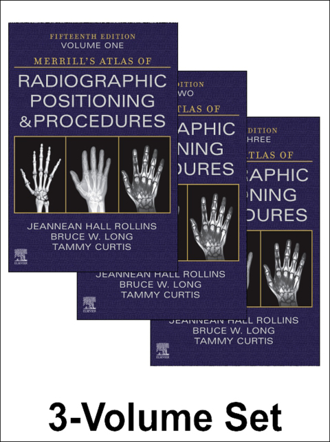 Cover image for book Merrill's Atlas of Radiographic Positioning and Procedures - 3-Volume Set