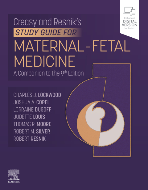 Cover image for book Creasy-Resnik's Study Guide for Maternal Fetal Medicine