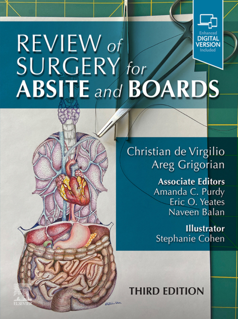 Cover image for book Review of Surgery for ABSITE and Boards