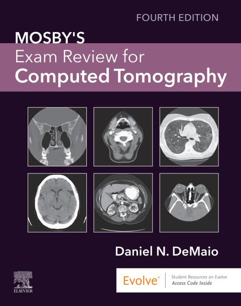 Cover image for book Mosby’s Exam Review for Computed Tomography