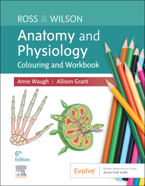 Cover image for book Ross & Wilson Anatomy and Physiology Colouring and Workbook