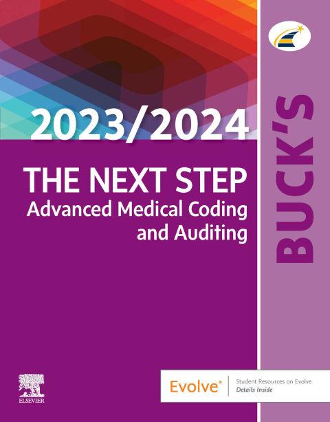 Cover image for book Buck's The Next Step: Advanced Medical Coding and Auditing, 2023/2024 Edition