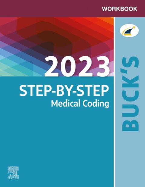 Cover image for book Workbook for Buck's 2023 Step-by-Step Medical Coding