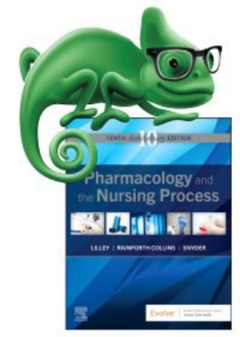 Cover image for book Elsevier Adaptive Quizzing for Pharmacology and the Nursing Process
