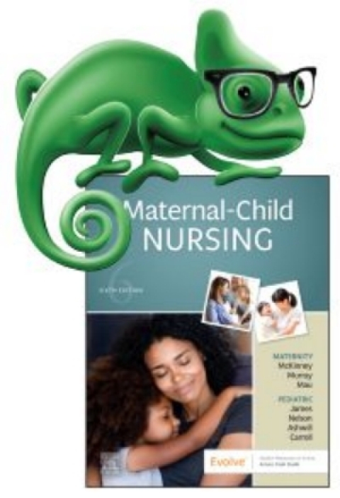 Cover image for book Elsevier Adaptive Quizzing for McKinney Maternal-Child Nursing