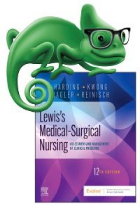 Cover image for book Elsevier Adaptive Quizzing for Lewis Medical-Surgical Nursing