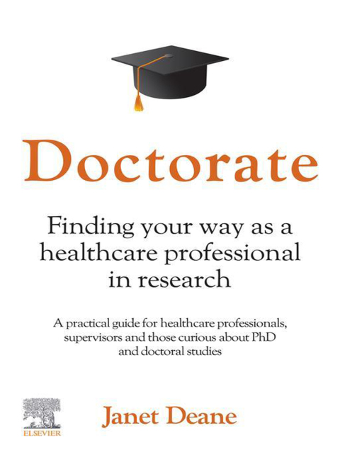 Cover image for book Doctorate: Finding your Way as a Healthcare Professional in Research