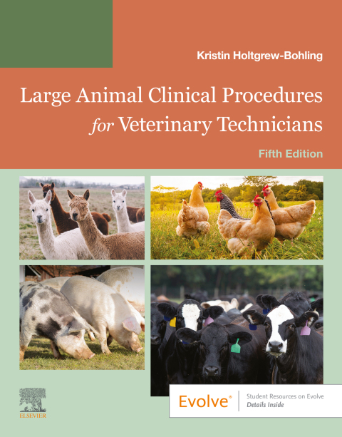 Cover image for book Large Animal Clinical Procedures for Veterinary Technicians