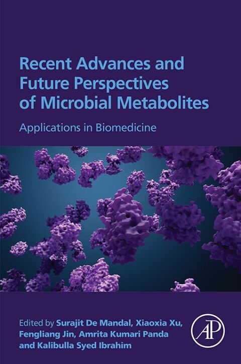 Cover image for book Recent Advances and Future Perspectives of Microbial Metabolites
