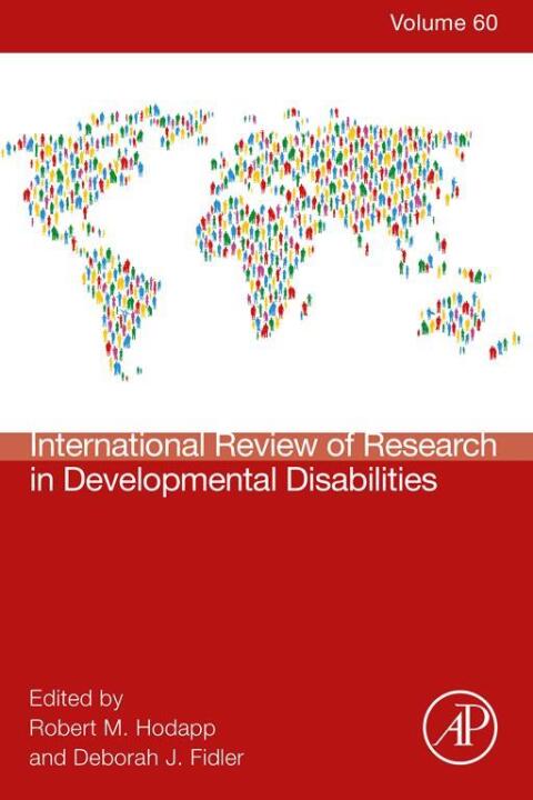 Cover image for book International Review Research in Developmental Disabilities