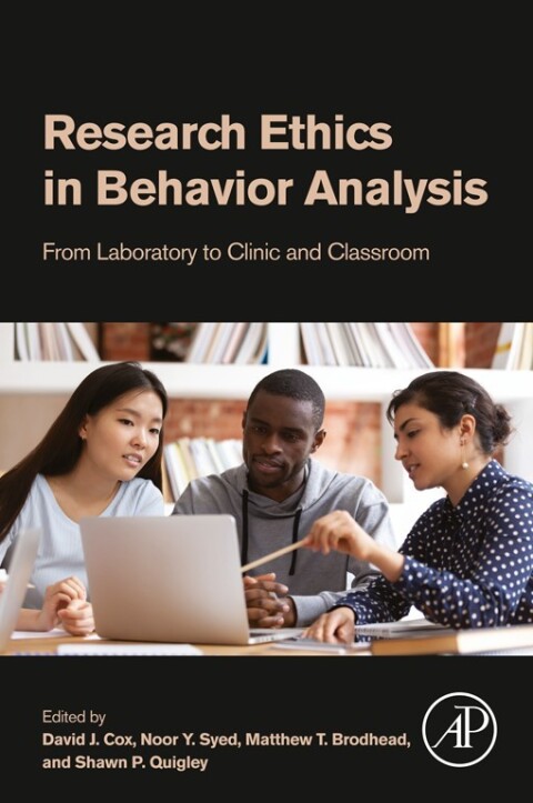 Cover image for book Research Ethics in Behavior Analysis