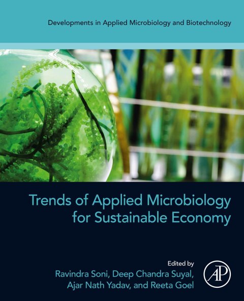 Cover image for book Trends of Applied Microbiology for Sustainable Economy