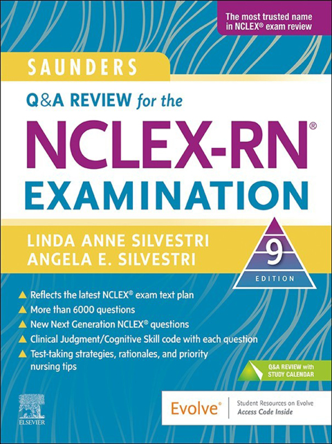 Cover image for book Saunders Q&A Review for the NCLEX-RN® Examination
