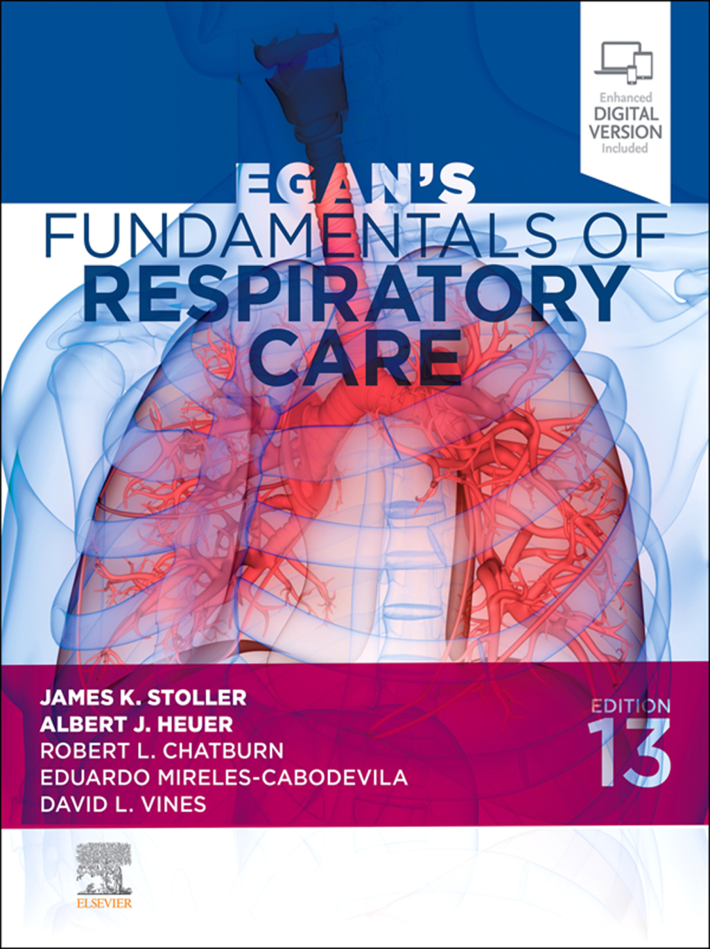 Reflowable Egan's Fundamentals of Respiratory Care; $59.94
