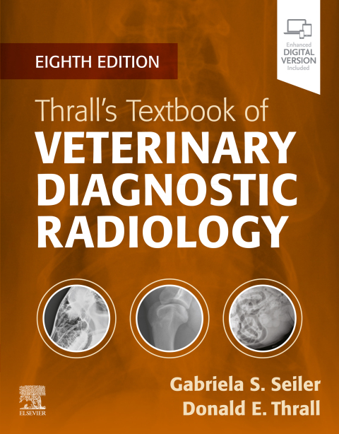 Cover image for book Thrall’s Textbook of Veterinary Diagnostic Radiology