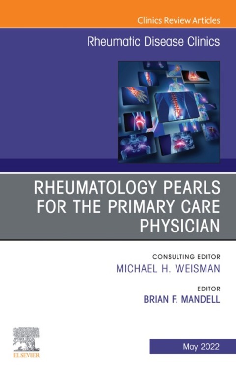 Cover image for book Rheumatology pearls for the primary care physician, An Issue of Rheumatic Disease Clinics of North America