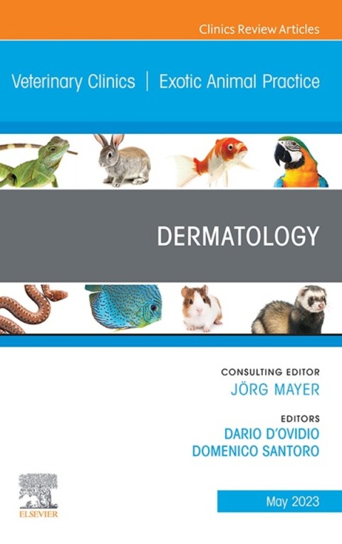 Cover image for book Dermatology, An Issue of Veterinary Clinics of North America: Exotic Animal Practice
