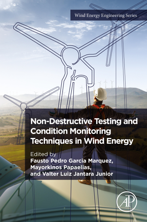 Cover image for book Non-Destructive Testing and Condition Monitoring Techniques in Wind Energy