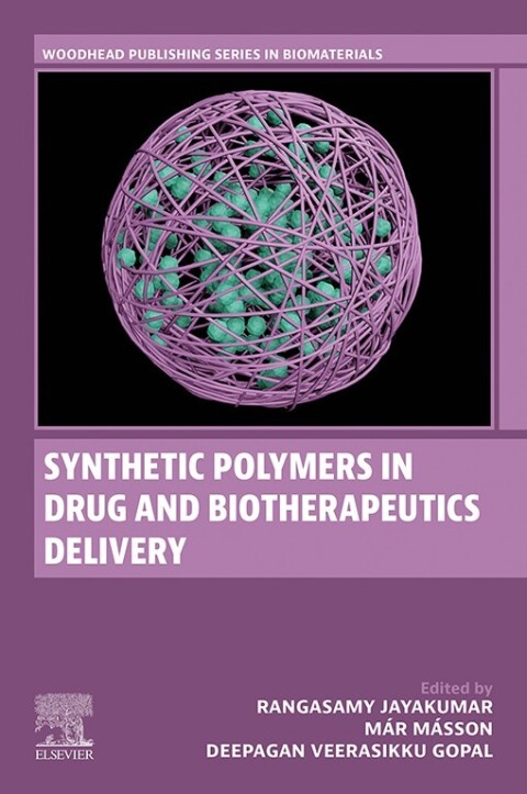 Cover image for book Synthetic Polymers in Drug and Biotherapeutics Delivery