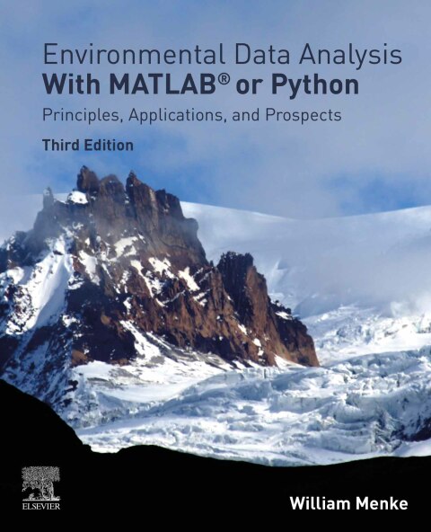 Cover image for book Environmental Data Analysis with MatLab or Python