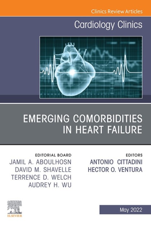 Cover image for book Emerging Comorbidities in Heart Failure, An Issue of Cardiology Clinics