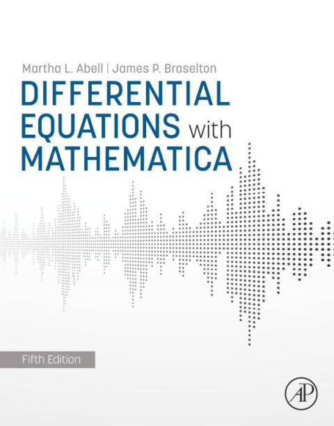Cover image for book Differential Equations with Mathematica