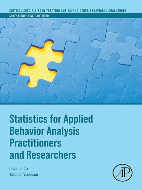 Cover image for book Statistics for Applied Behavior Analysis Practitioners and Researchers