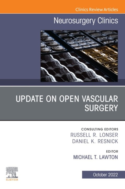 Cover image for book Update on Open Vascular Surgery, An Issue of Neurosurgery Clinics of North America