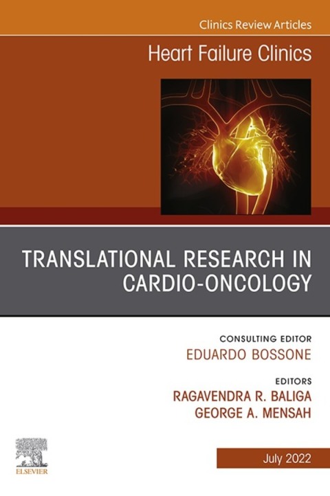 Cover image for book Translational Research in Cardio-Oncology, An Issue of Heart Failure Clinics