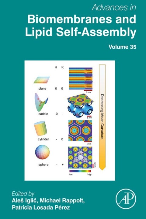 Cover image for book Advances in Biomembranes and Lipid Self-Assembly