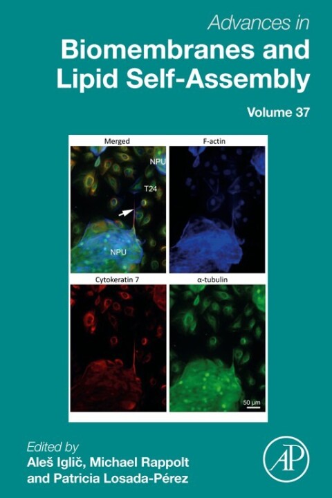 Cover image for book Advances in Biomembranes and Lipid Self-Assembly
