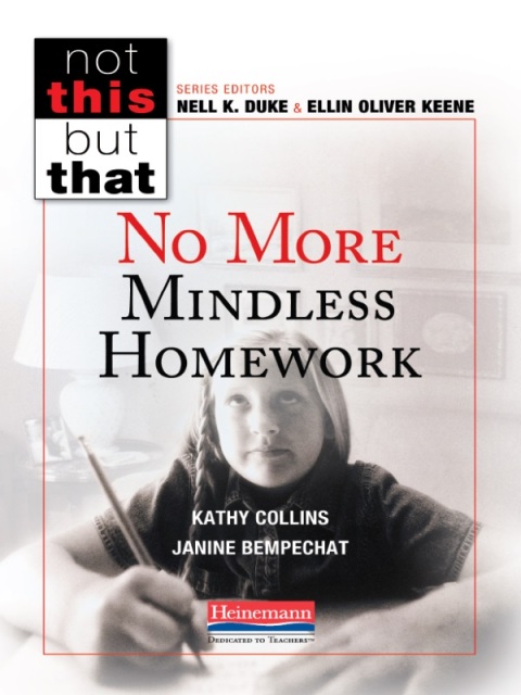 Cover image for book No More Mindless Homework