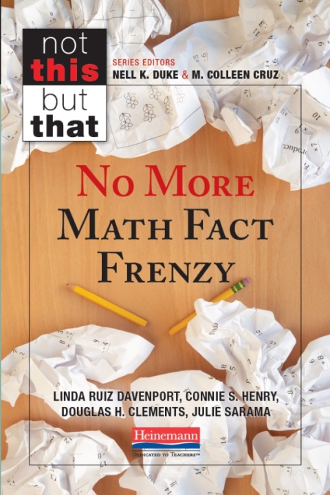 Cover image for book No More Math Fact Frenzy