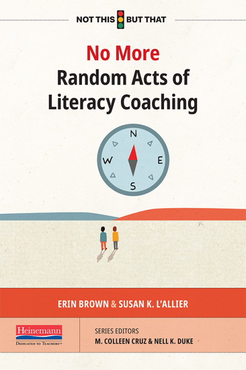 Cover image for book No More Random Acts of Literacy Coaching