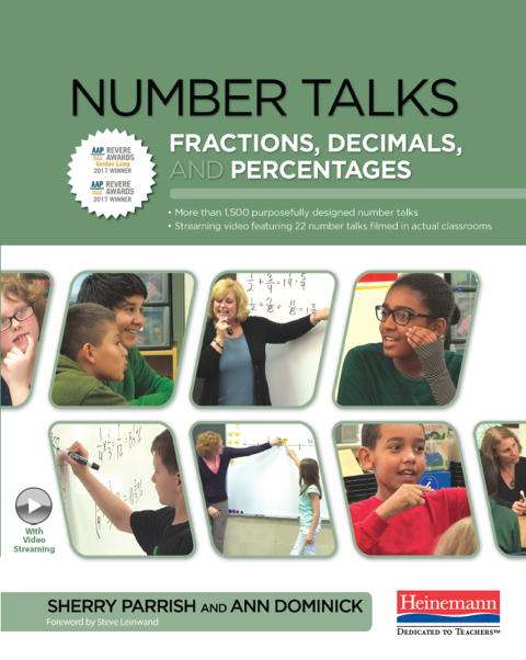 Cover image for book Number Talks: Fractions, Decimals, and Percentages