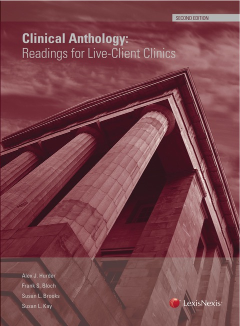 Cover image for book CLINICAL ANTHOLOGY: READINGS FOR LIVE-CLIENT CLINICS