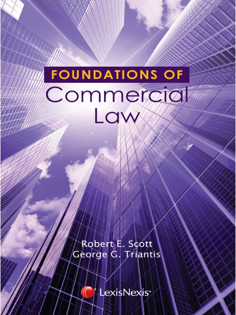 Cover image for book Foundations of Commercial Law