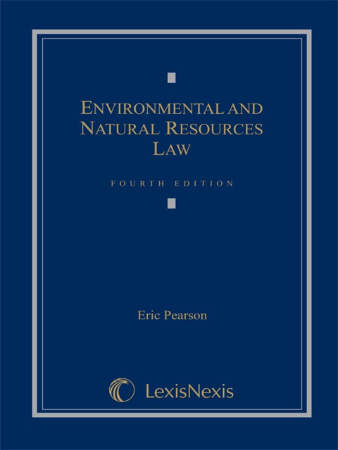 Cover image for book Environmental and Natural Resources Law