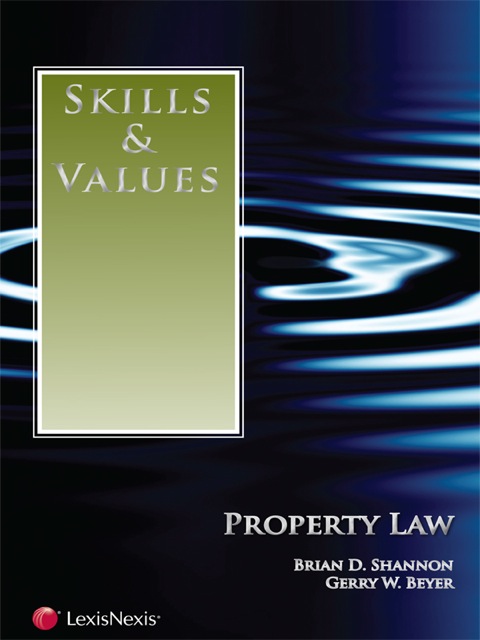 Cover image for book Skills & Values: Property Law