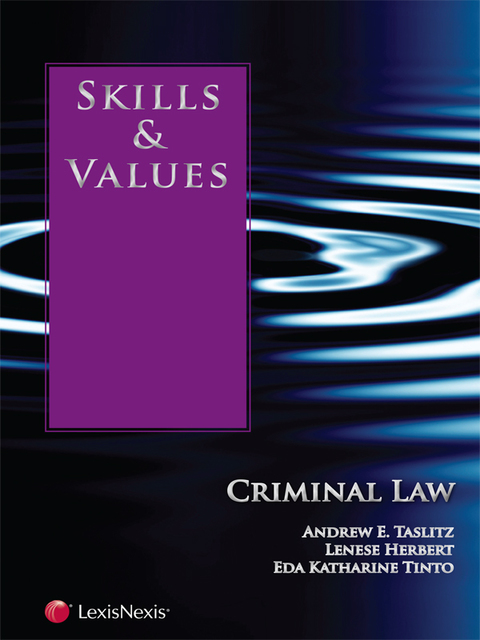 Cover image for book Skills & Values: Criminal Law