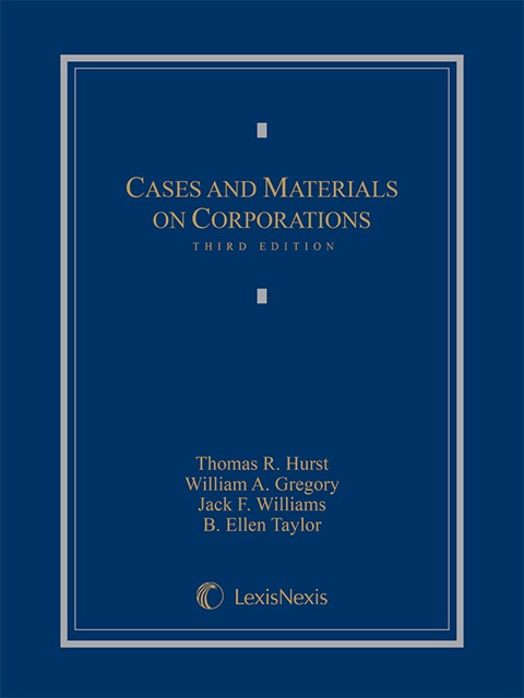 Cover image for book Cases and Materials on Corporations