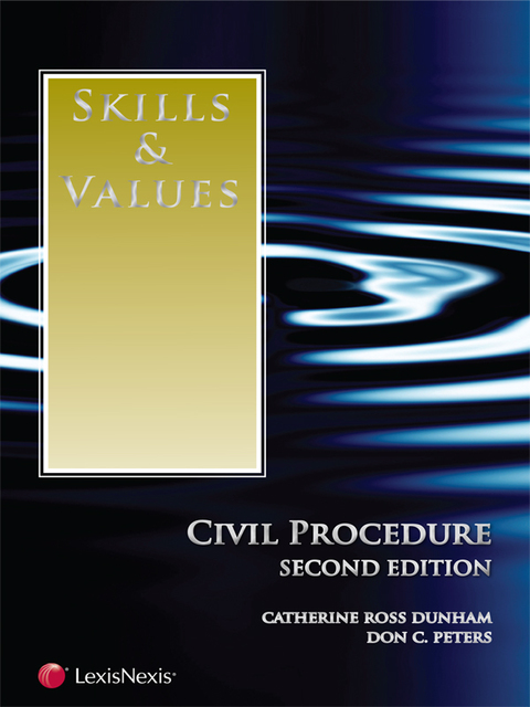 Cover image for book Skills & Values: Civil Procedure
