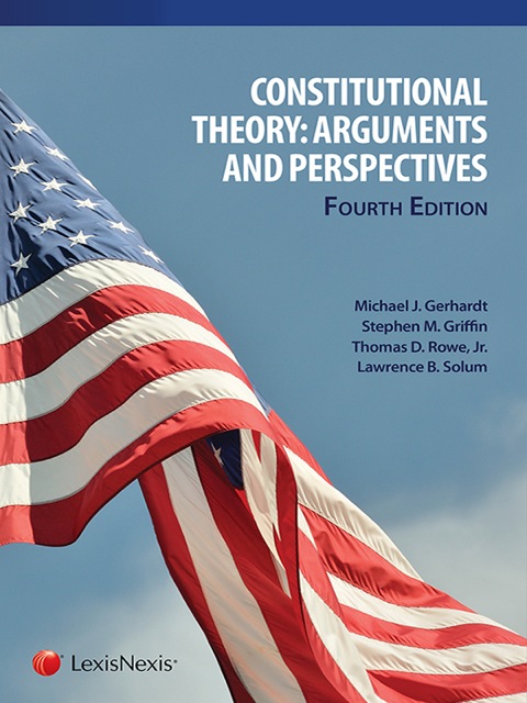 Cover image for book Constitutional Theory: Arguments and Perspectives