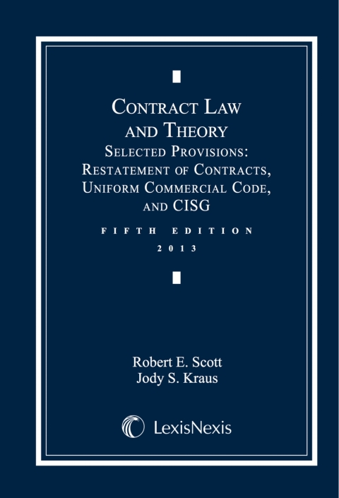Cover image for book Contract Law and Theory Document Supplement