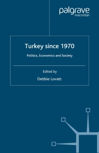 Cover image: Turkey Since 1970 1st edition 9780333753781